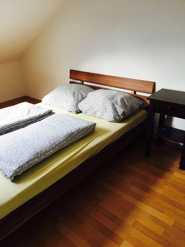 Cozy guest room at the Motodrom