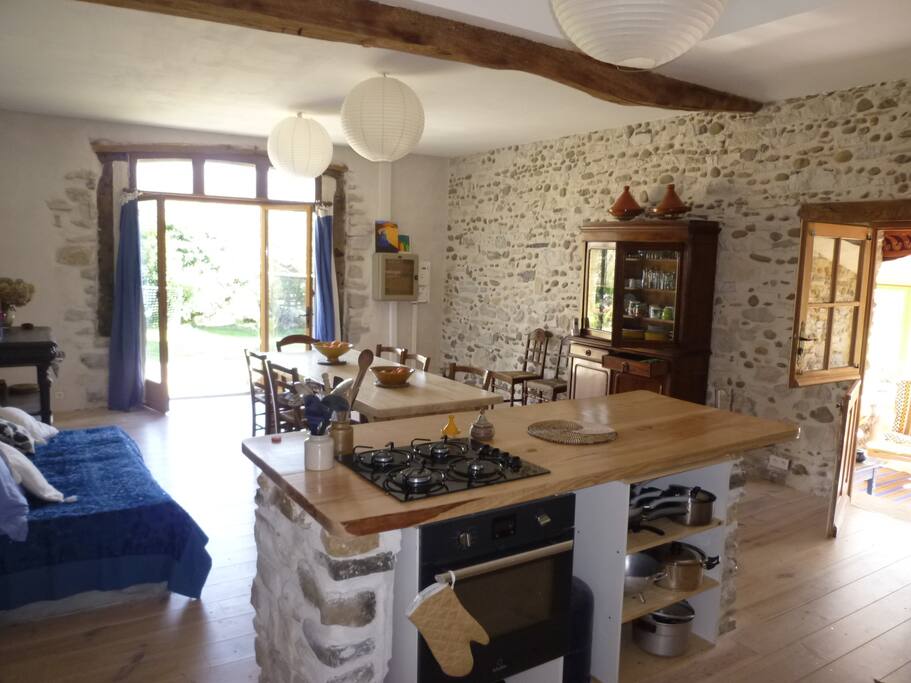 Cuisine, salle à manger