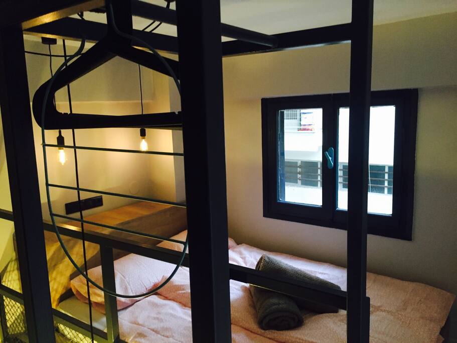 Open wardrobe