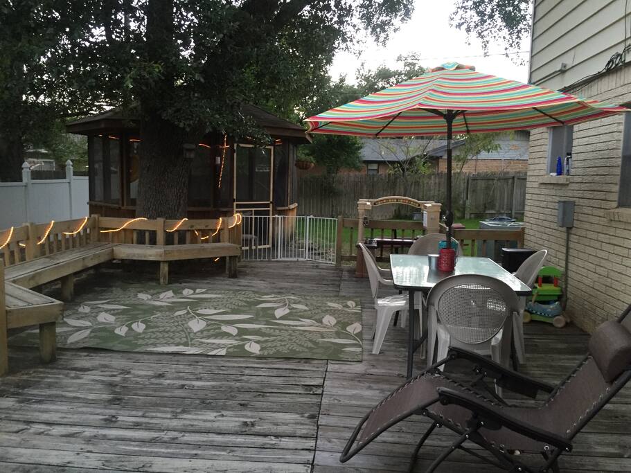Back deck