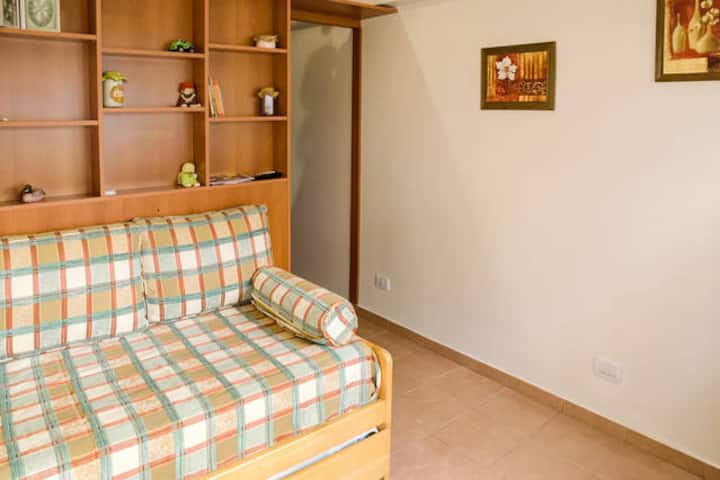 Living - comedor departamento 8H 