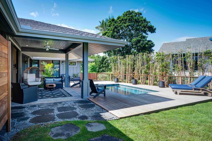 Casa Aloha Kauai-new tropical/modern home w/pool gallery image 3