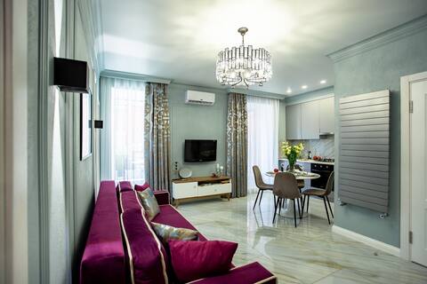 Studio-Lux on Sobornaya,two separate bedrooms,two separate bedrooms