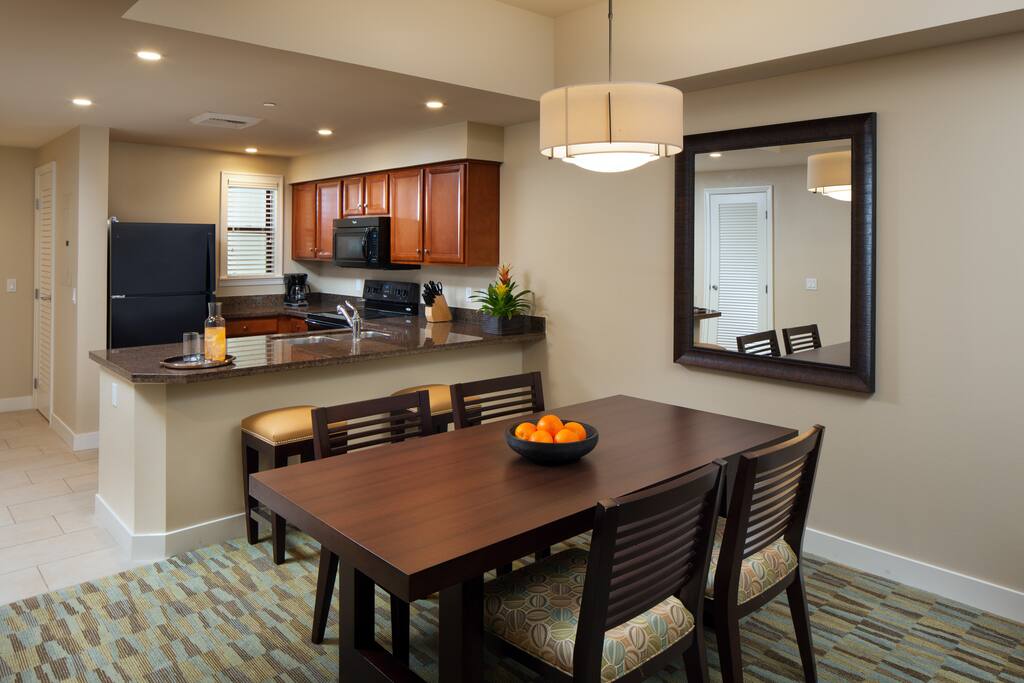 Kitchen and Dining Room View