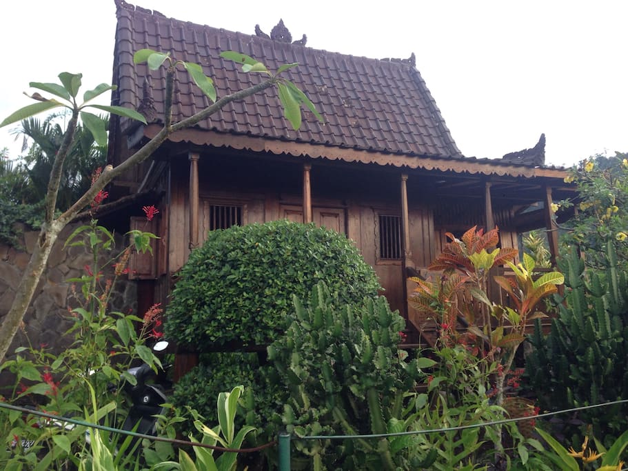 Frontview of the house