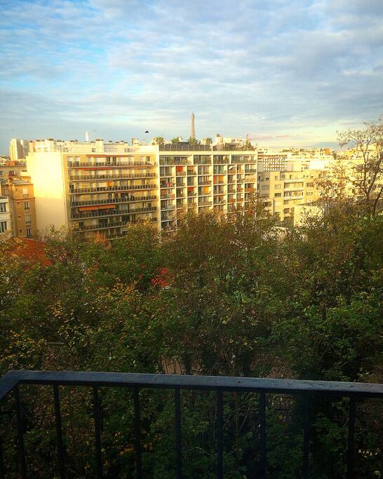 Vue du balcon