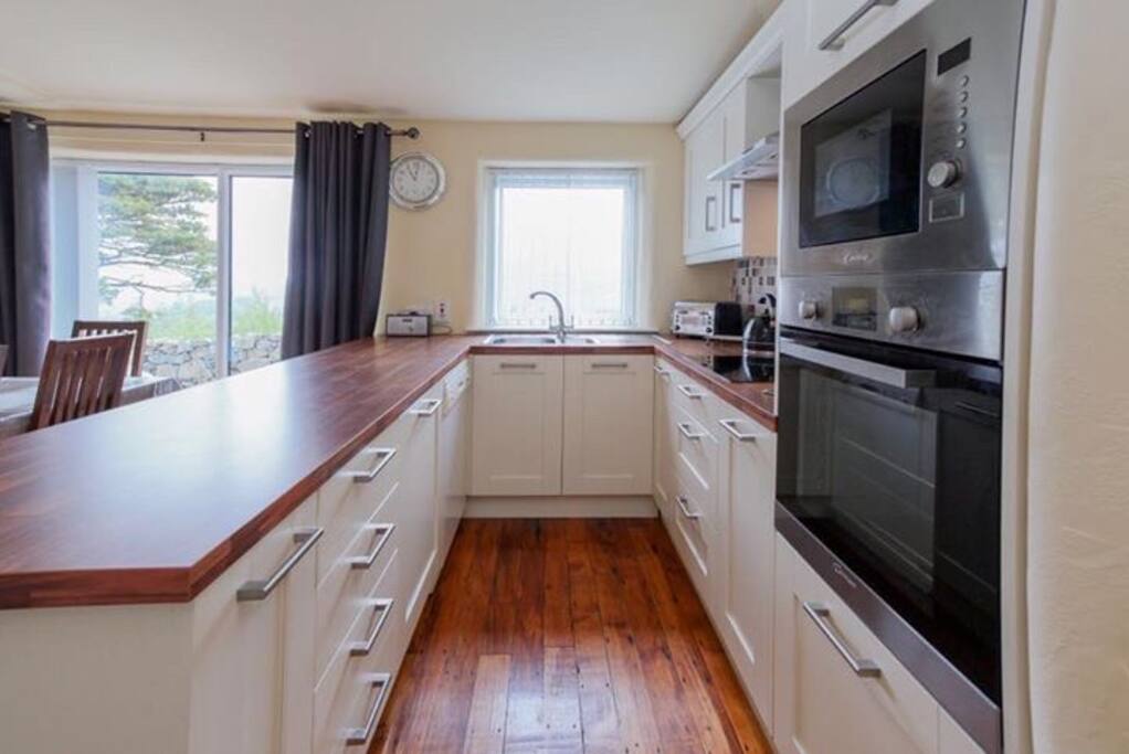 Modern fully equipped kitchen