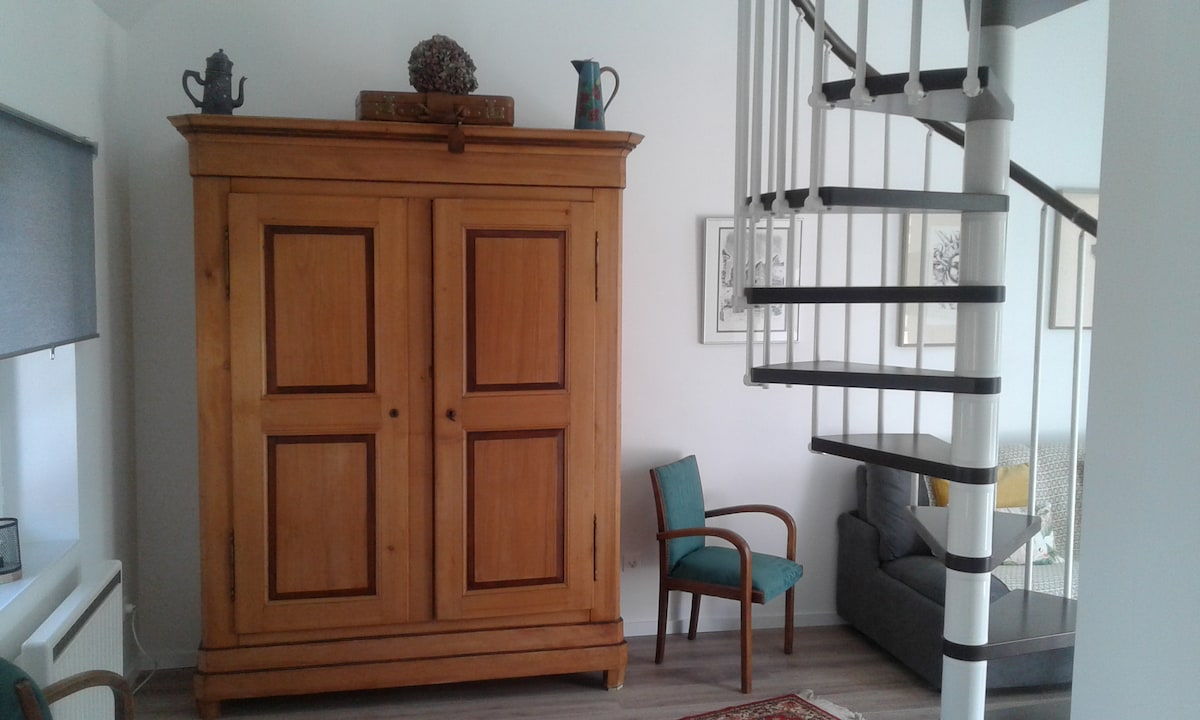 Airbnb con migliori performance: Charming apartment with a mezzanine bedroom a Wintzenheim