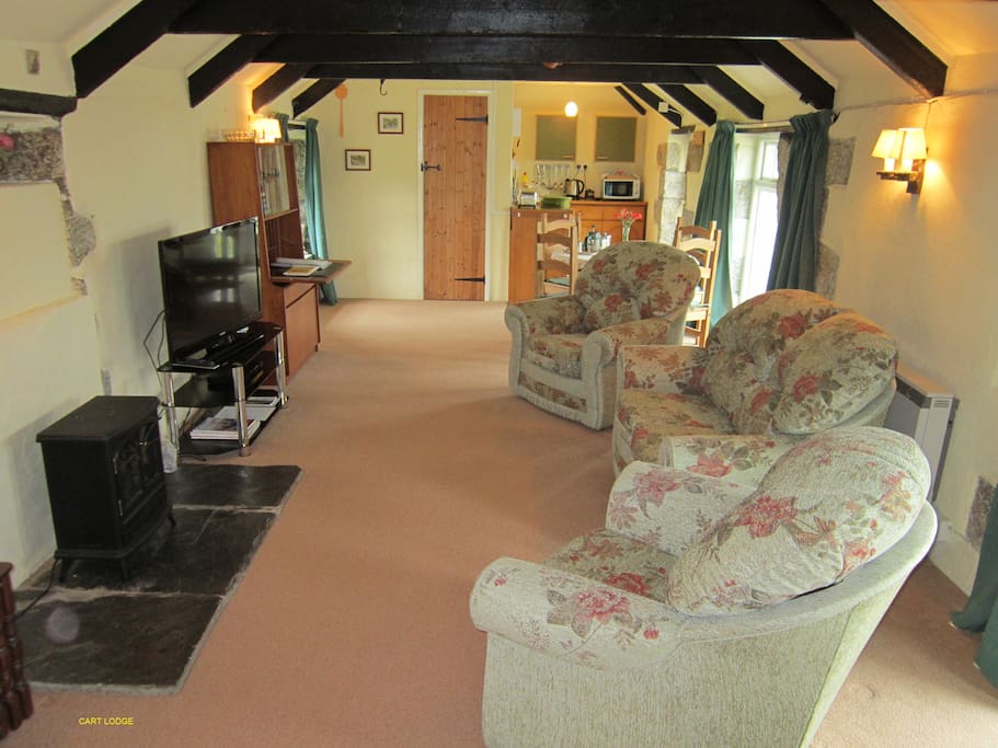Open plan lounge