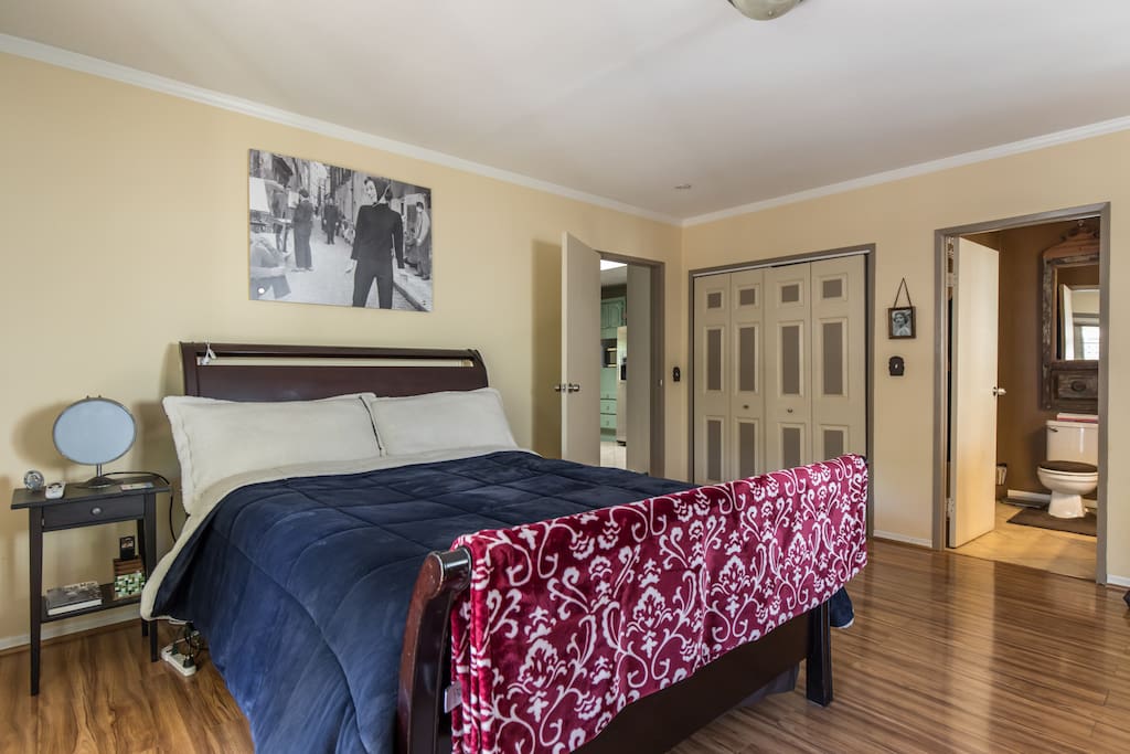 Spacious, organized and clean.