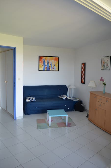 Le salon avec un canapé (BZ)