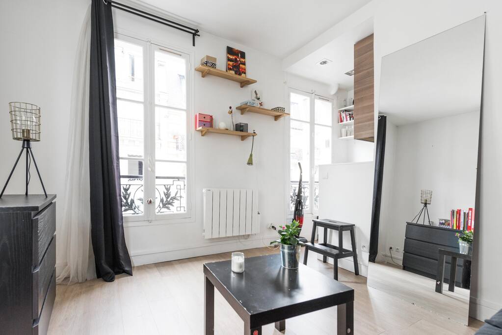 Agréable et lumineuse pièce à vivre !
