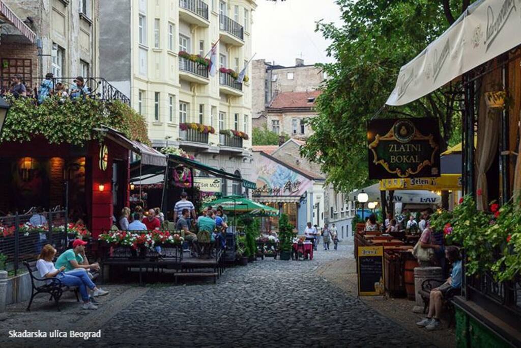 close to Bohemian street, Skadarska
