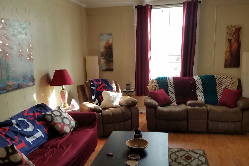 Decorated Living Room