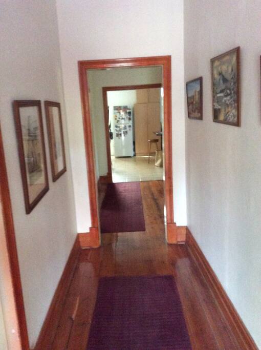 Passage to show entrance of house