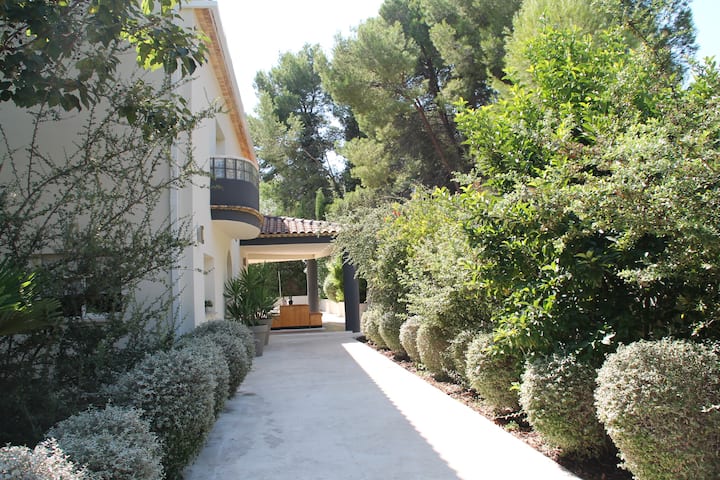 Chalet villa, surrounded by nature