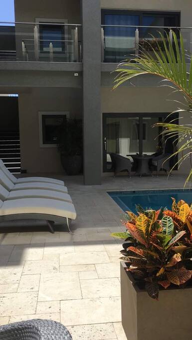 Pool Area View from the Unit entrance