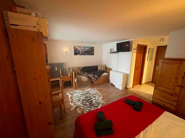 2-3pers Flat, Garden & View, 2min. Médran-verbier - Bagnes