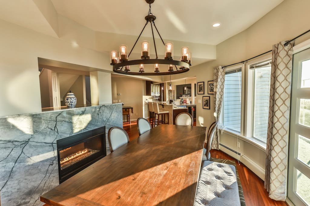 Main Dinning room off the kitchen