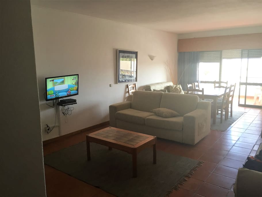 Living room and Dining room