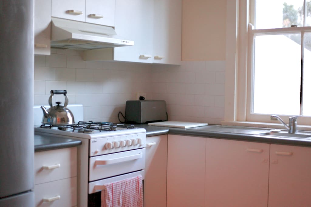 Gas Kitchen with every appliance you could hope for