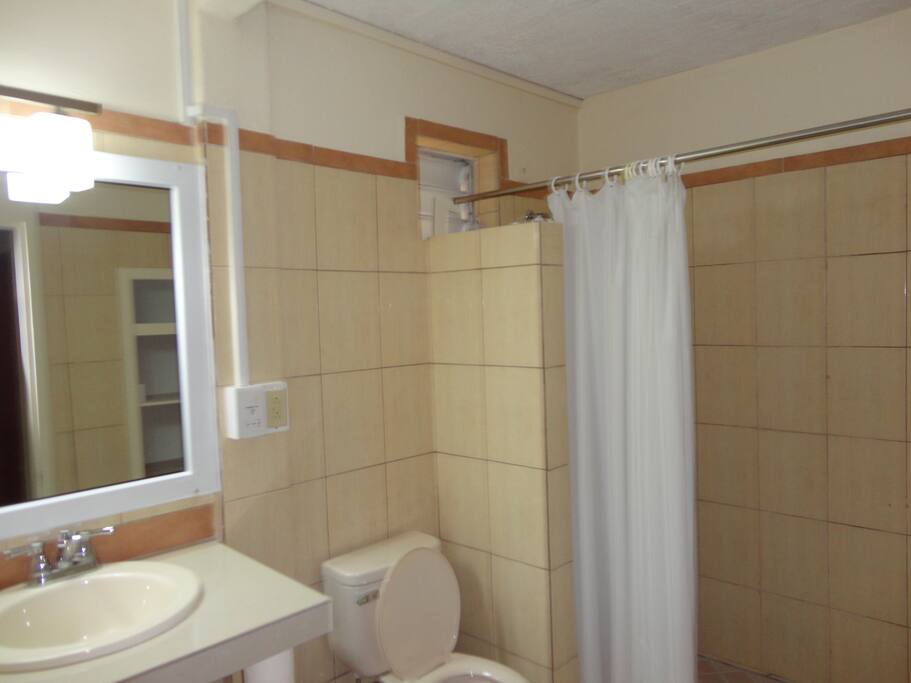Spacious and private bathrooms