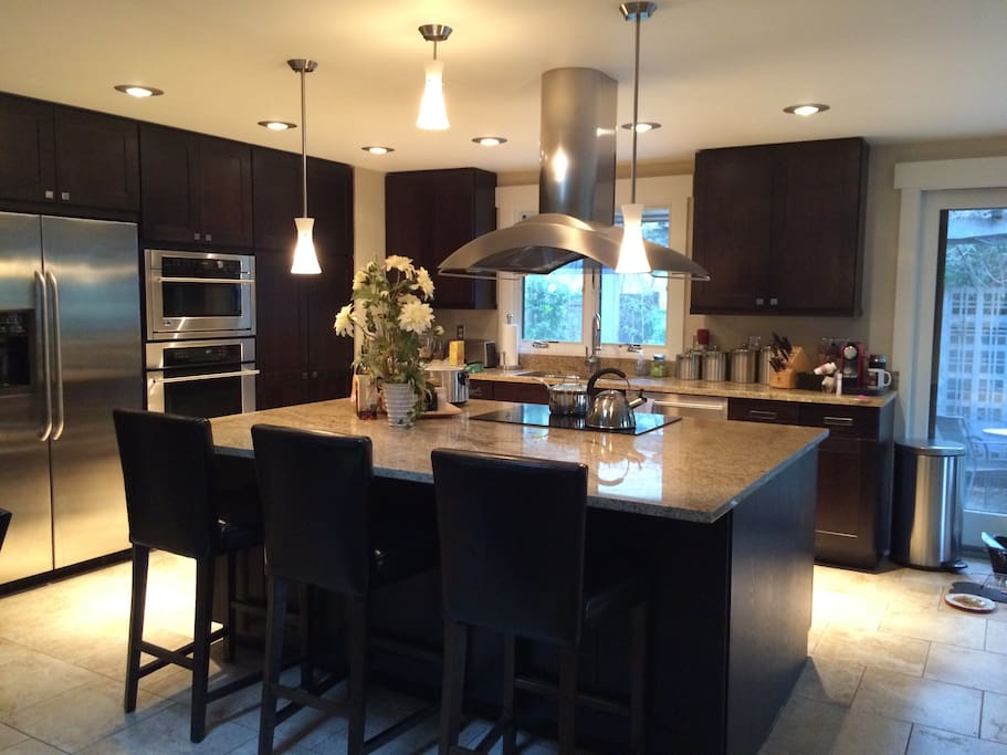 Gourmet kitchen