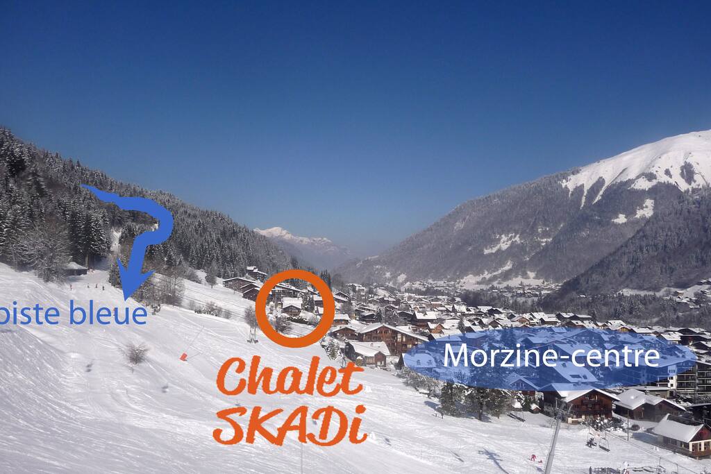 Chalet SKADi, situation idéale !