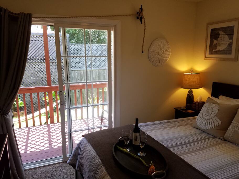 Garden view from bedroom