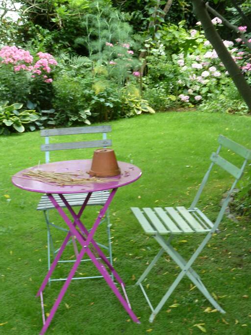 zen sous le prunier