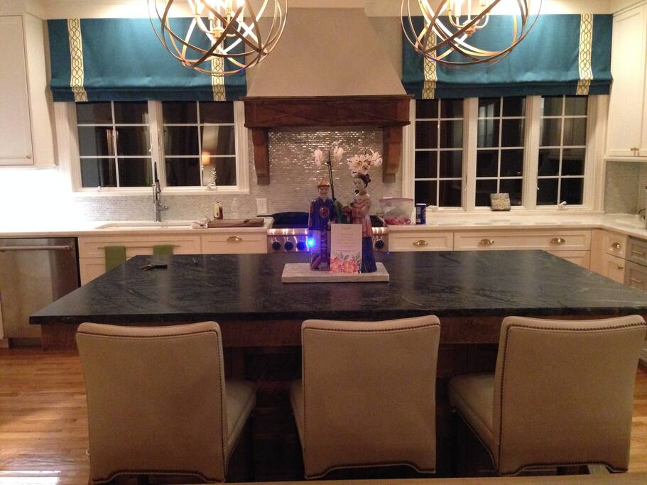 Kitchen Island View