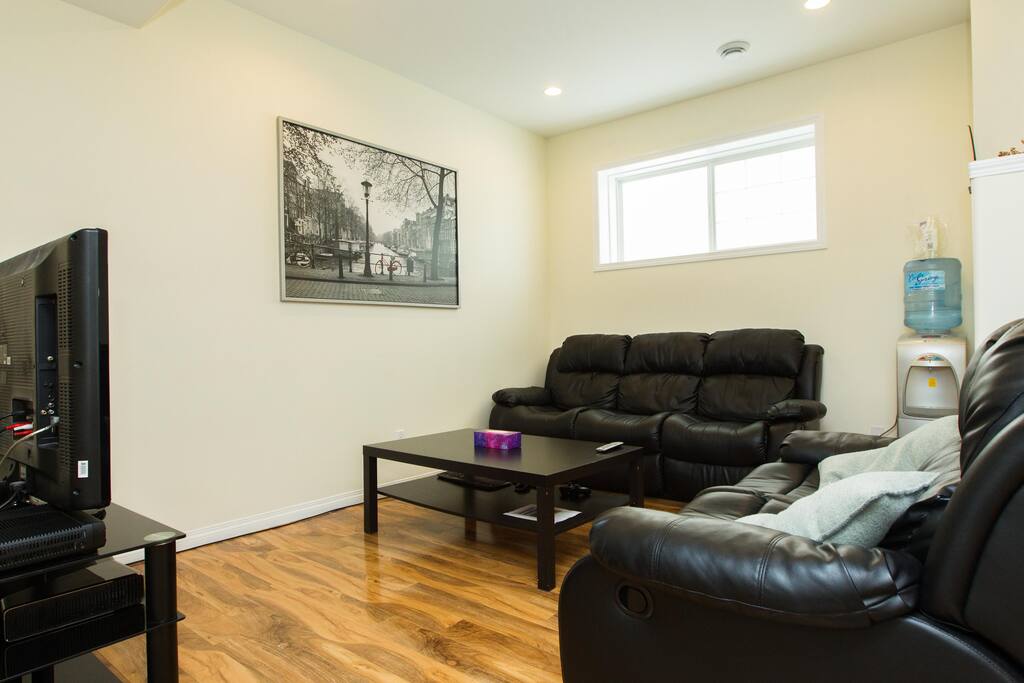 Basement living room