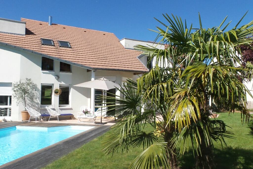 façade maison côté golf
