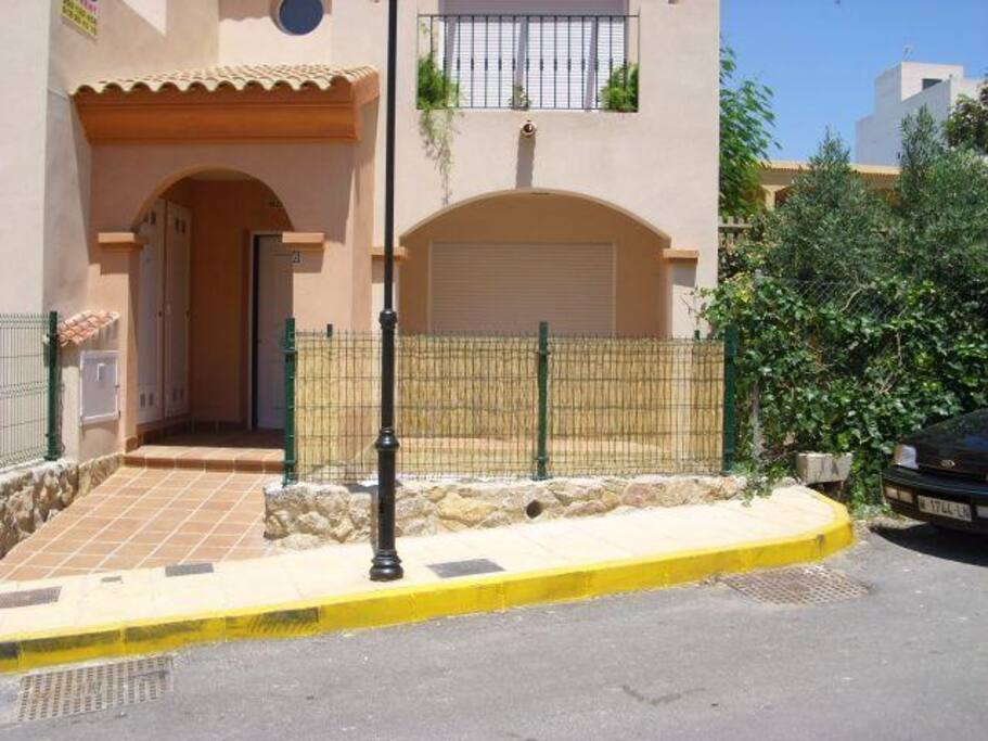 Outside flat