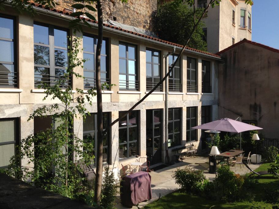 La maison sous un autre angle