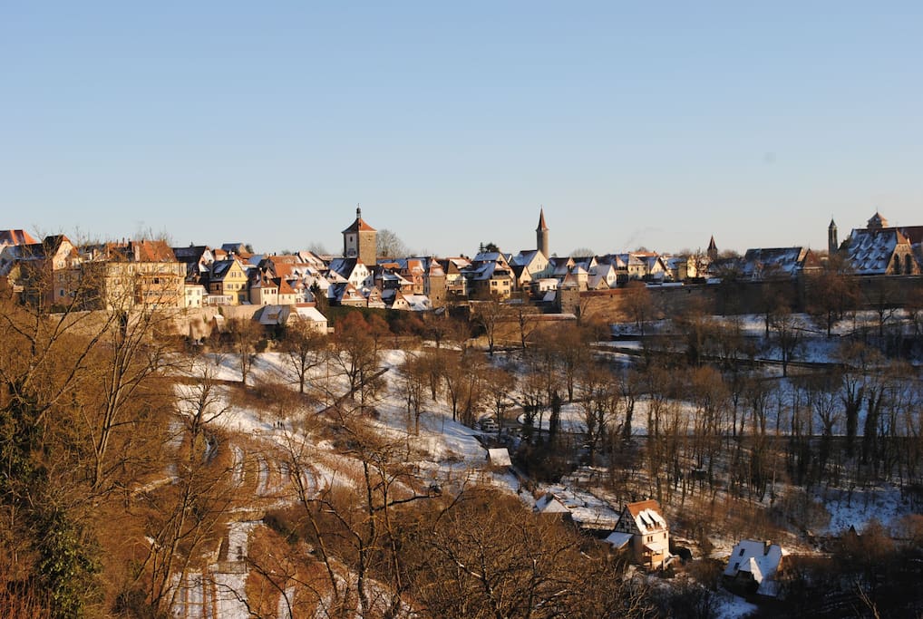 Rothenburg/T
im Winter