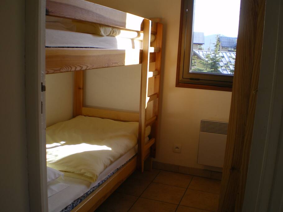 Chambre lits superposés