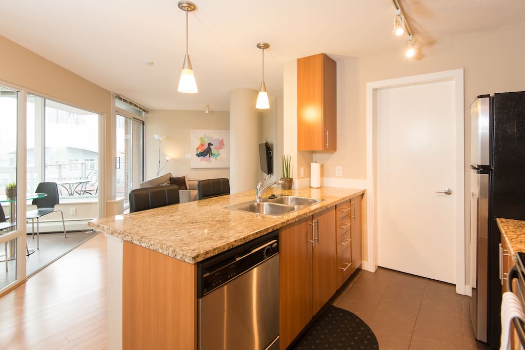 Gourmet kitchen with everything you need to cook