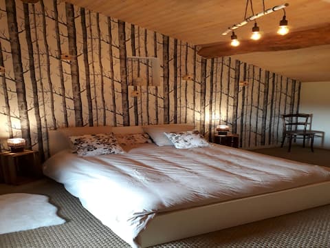 Quiet independent cottage between vineyards and hills