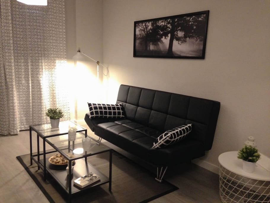 Ambiente relajante durante la noche