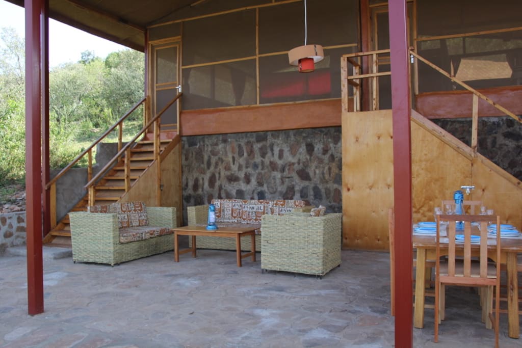 Bahati House/ Front Terrace
