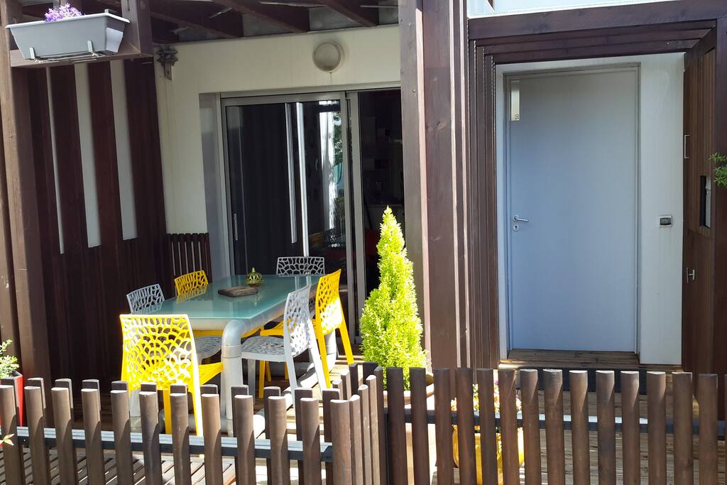 Terrasse agreable plein ouest 20 m2