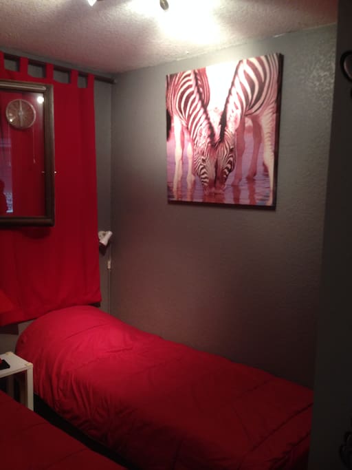 Chambre lits jumeaux