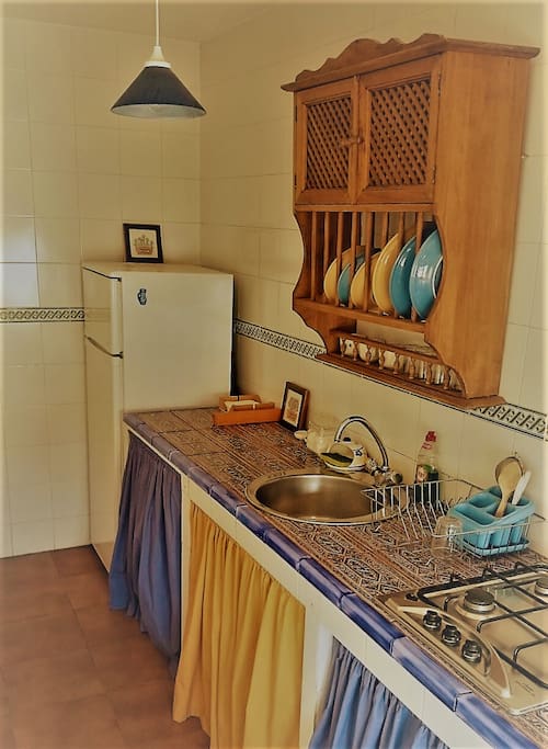 Cocina y frigo