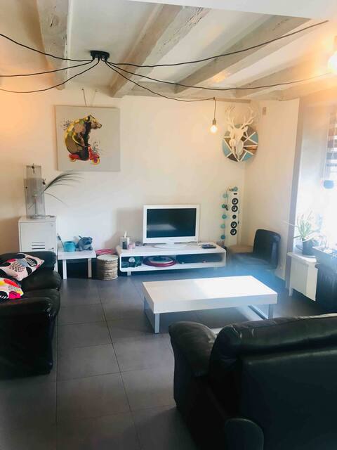 Successful Airbnb property: Townhouse in Les Herbiers