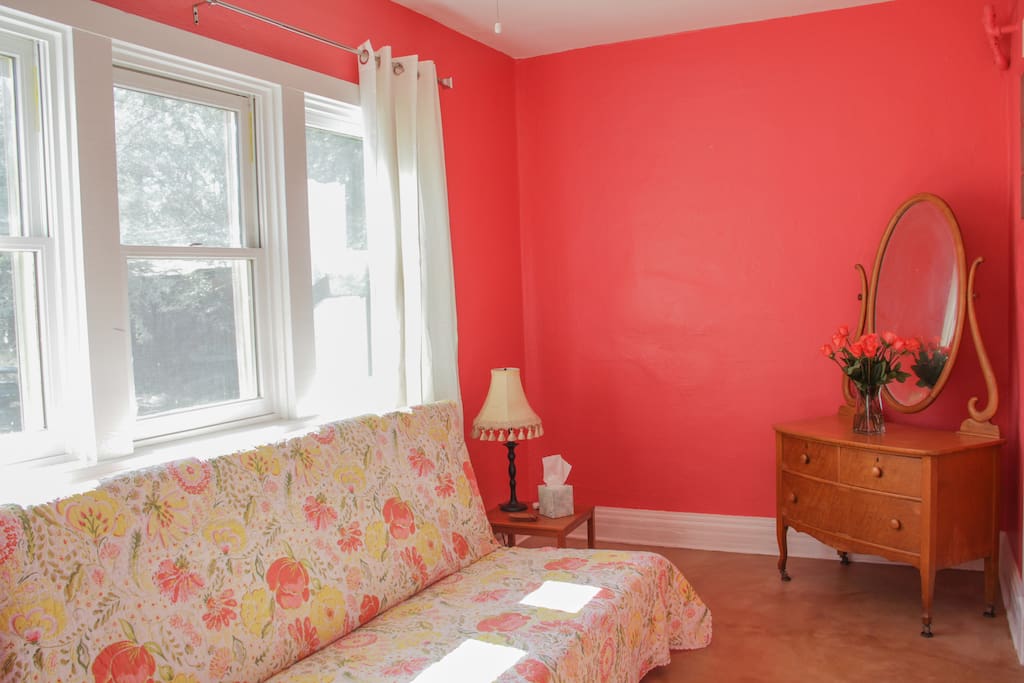 Sunny bedroom! (Can you tell I love colors?)