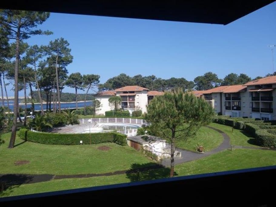 vue piscine
