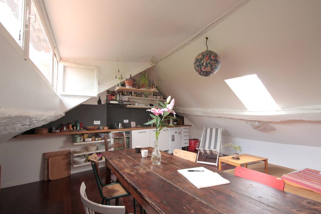 The living room
