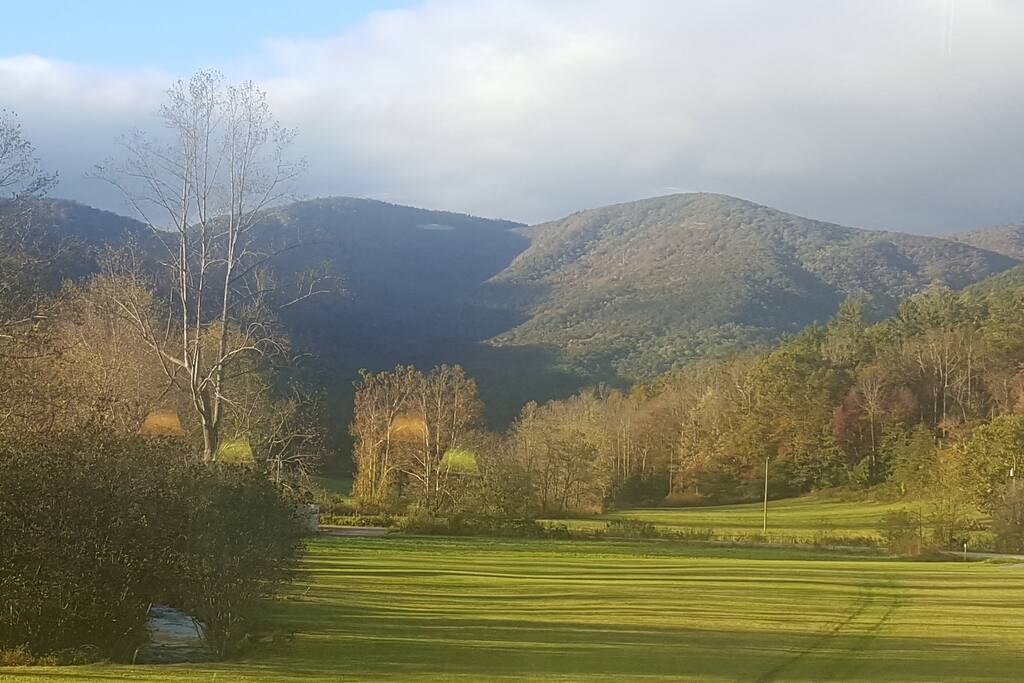 Beautiful view of the Blue Ridge mountains