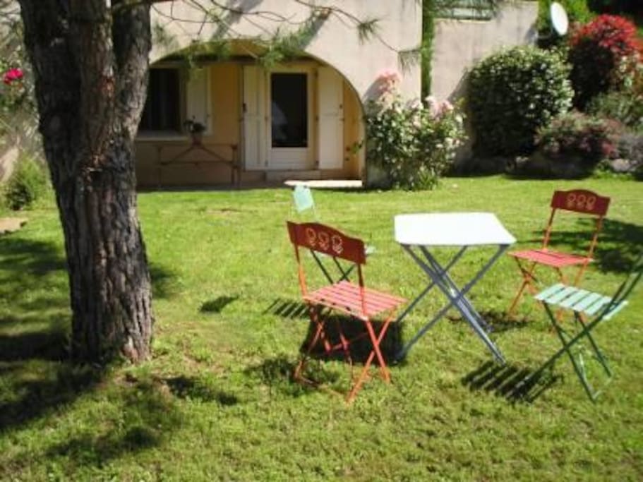 Jardin et terrasse privatives